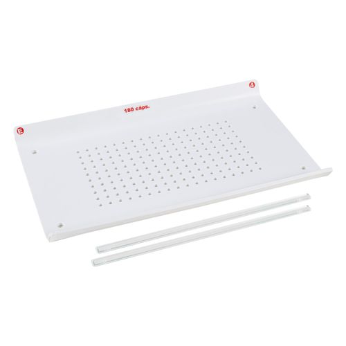 PLACA AVULSA CURVA 180 CAPSULAS N 4 PVC