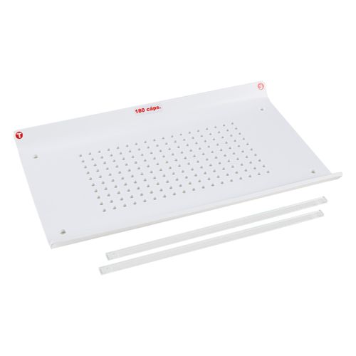 PLACA AVULSA CURVA 180 CAPSULAS N 3 PVC