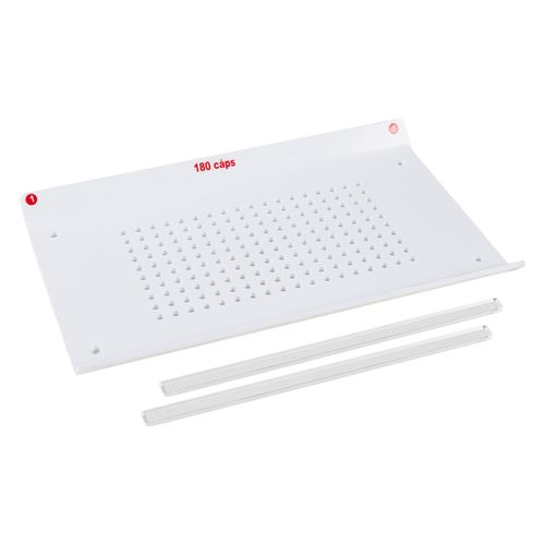 PLACA AVULSA CURVA 180 CAPSULAS N 1 PVC