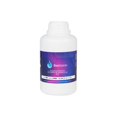 SOLUCAO DE KCL 3M - 500ML