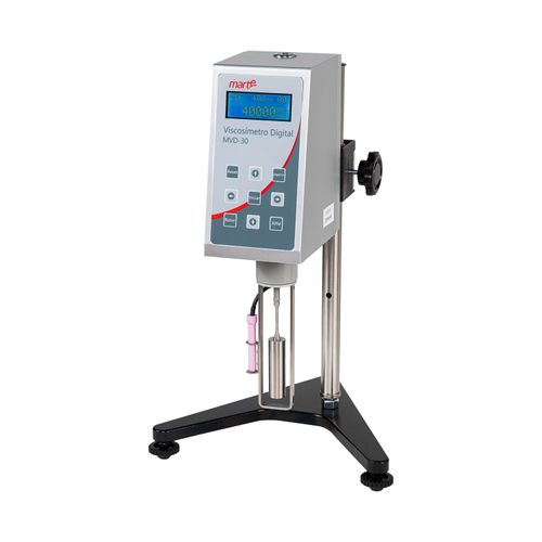 VISCOSIMETRO ROTACIONAL TIPO BROOKFIELD 800 A 80.000.000 MPA.S VELOCIDADE DE 0,1 A 99,9 RPM MVD-30 MARTE CIENTIFICA