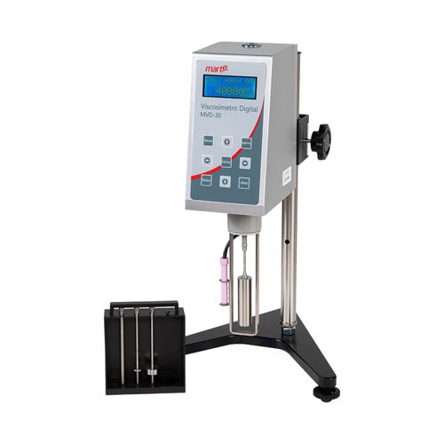 VISCOSIMETRO ROTACIONAL TIPO BROOKFIELD 800 A 80.000.000 MPA.S VELOCIDADE DE 0,1 A 99,9 RPM MVD-30 MARTE CIENTIFICA