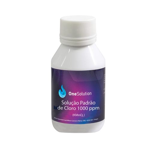 SOLUCAO PADRAO DE CLORO 1000PPM - 100ML