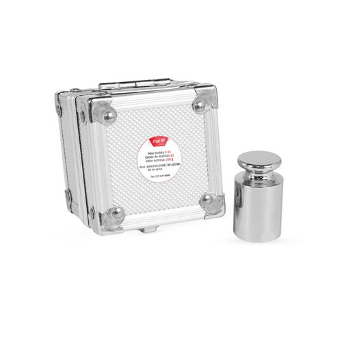 PESO 200G INOX E2 COM CERTIFICADO RBC
