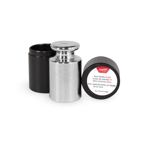 PESO 200G INOX F1 COM CERTIFICADO RBC