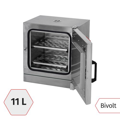 ESTUFA DE SECAGEM E ESTERILIZACAO 11 LITROS DIGITAL 250C INOX MEDI-11 MARTE
