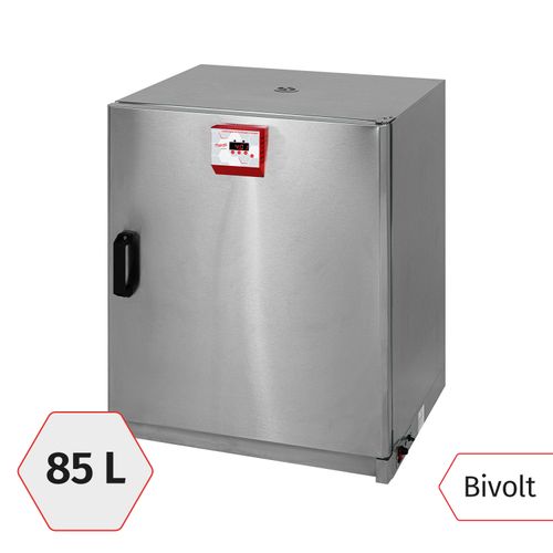 ESTUFA DE SECAGEM E ESTERILIZACAO 85 LITROS DIGITAL 250°C INOX MEDI-85 MARTE