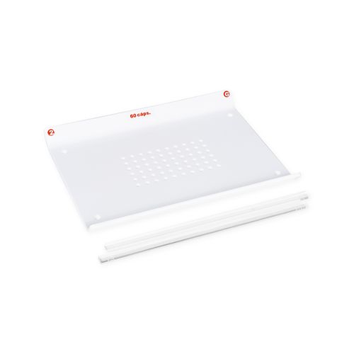 PLACA AVULSA CURVA 60 CAPSULAS N 2 PVC