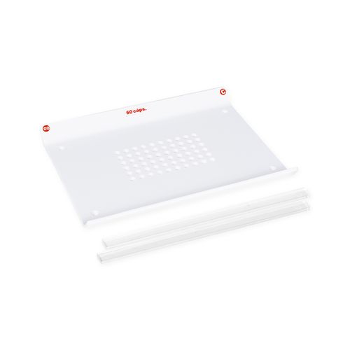 PLACA AVULSA CURVA 60 CAPSULAS N 00 PVC