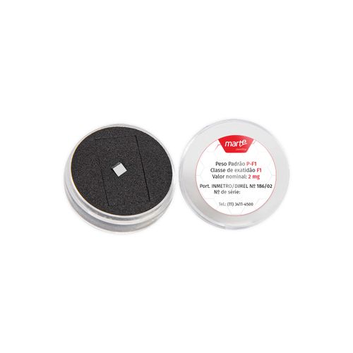 PESO 2MG INOX F1 SEM VERIFICACAO DO INMETRO