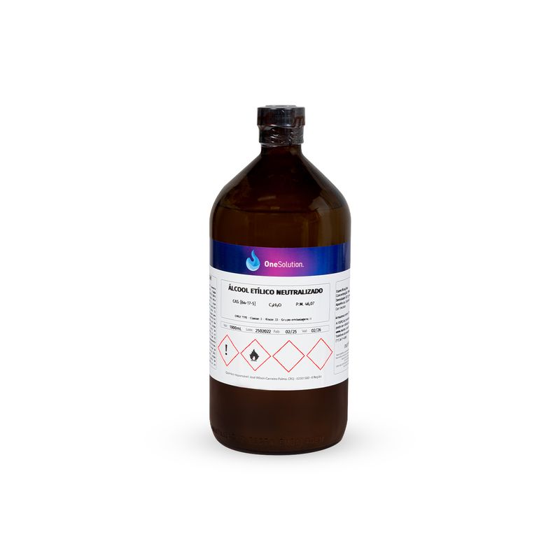 ALCOOL ETILICO NEUTRALIZADO - 1000ML