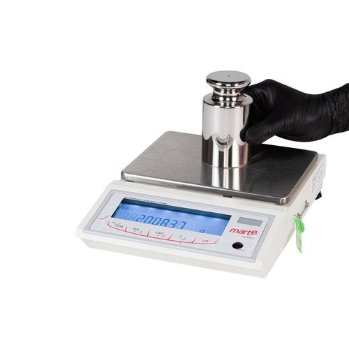 BALANCA DE PRECISAO 6KG 0,1G CALIBRACAO INTERNA AUTOMATICA AD6000-CAL MARTE INMETRO