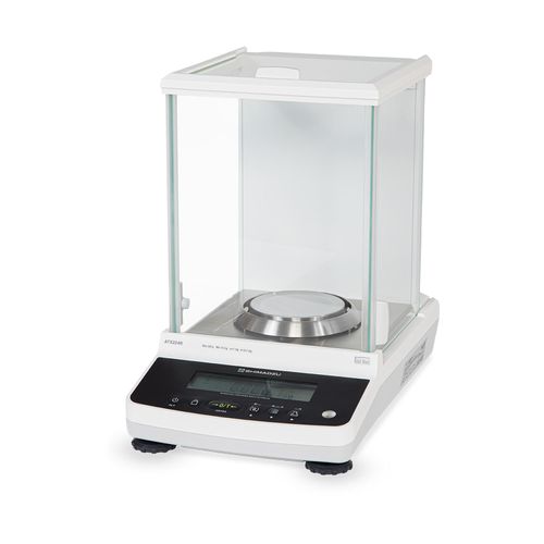 BALANCA ANALITICA 0,0001G 220G 4 CASAS CALIBRACAO INTERNA AUTOMATICA ATX224 R SHIMADZU INMETRO