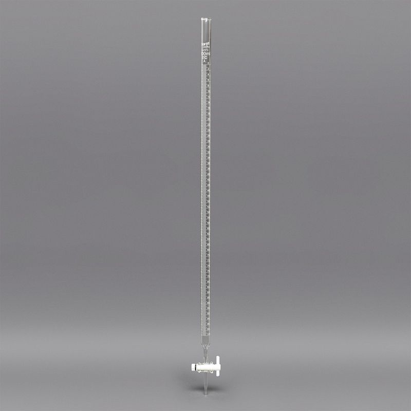 900.0000.38 - BURETA GRADUADA COM TORNEIRA DE PTFE - 100ML - 01