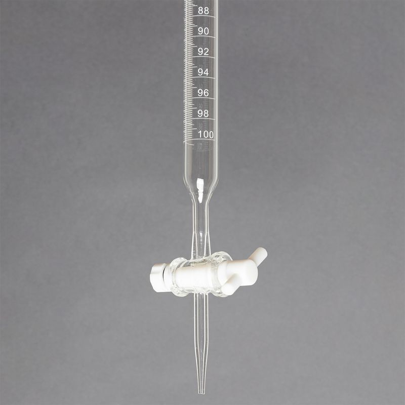 900.0000.38 - BURETA GRADUADA COM TORNEIRA DE PTFE - 100ML - 02