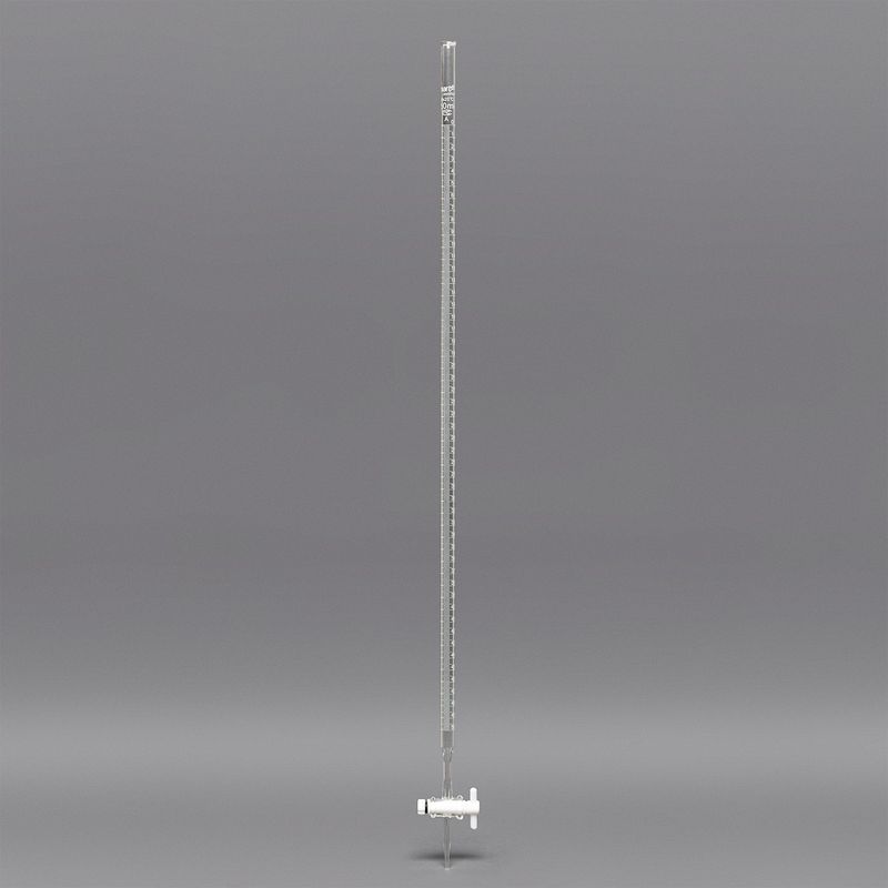 900.0000.37 - BURETA GRADUADA COM TORNEIRA DE PTFE - 50ML - 01