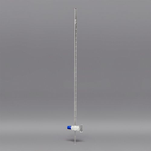 BURETA GRADUADA COM TORNEIRA DE VIDRO - 10ML