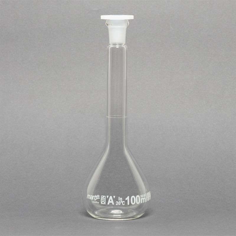 900.0000.29 - BALAO VOLUMETRICO TRANSP. ROLHA PLASTICO - 100ML