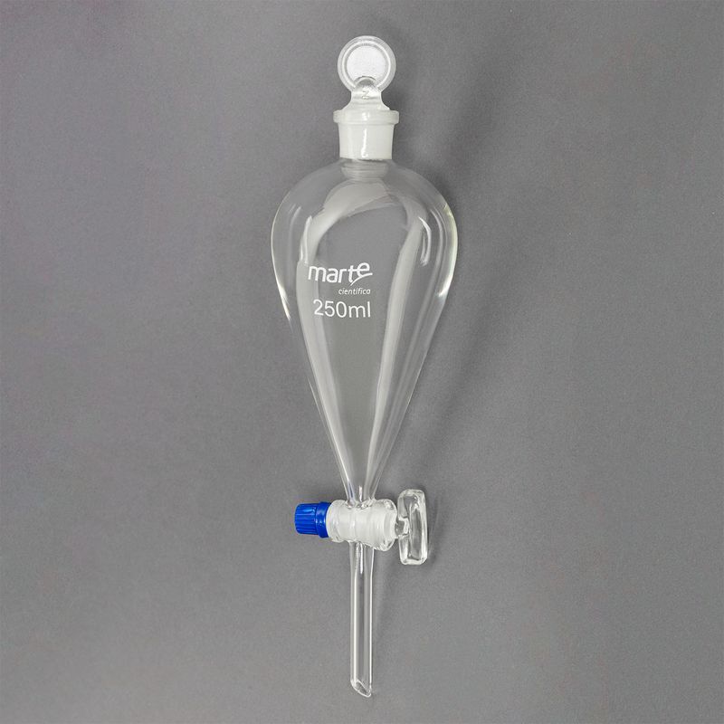 900.0000.22 - FUNIL SEPARADOR SQUIBB ROLHATORNEIRA VIDRO 250ML