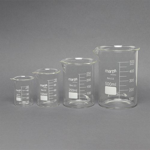 BEQUER DE VIDRO FORMA BAIXA GRADUADO - 100ML