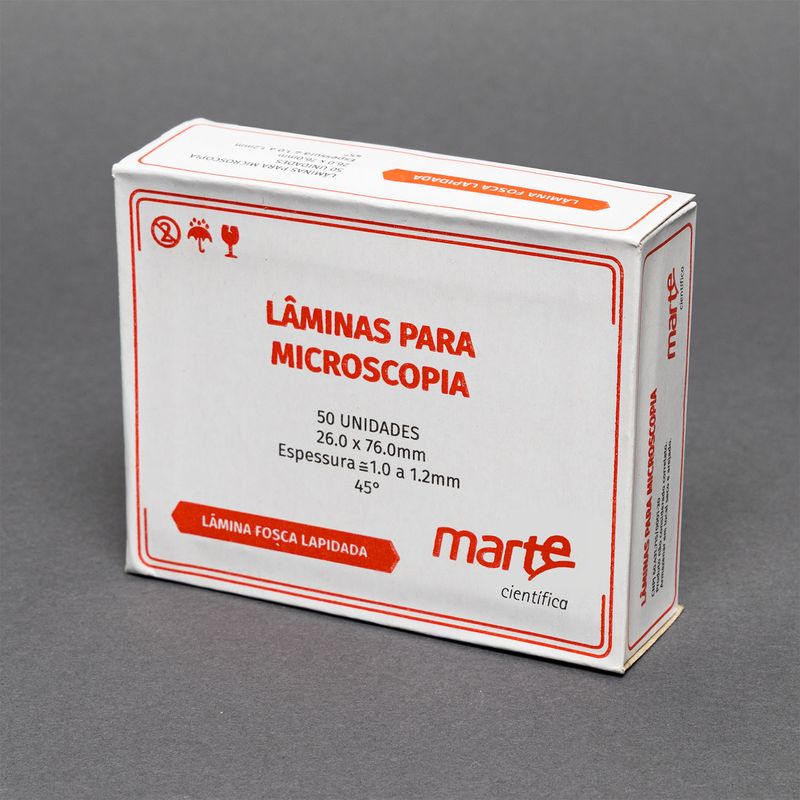 900.0000.02 - LAMINA MICROSCOPIA PONTA FOSCA LAPIDADA CANTO 45° - 01