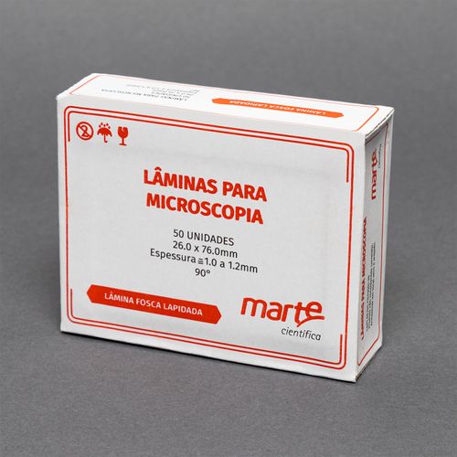 LAMINA MICROSCOPIA PONTA FOSCA LAPIDADA CANTO 90