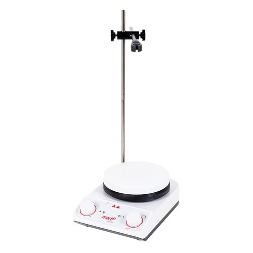 AGITADOR MAGNETICO COM PLACA DE AQUECIMENTO