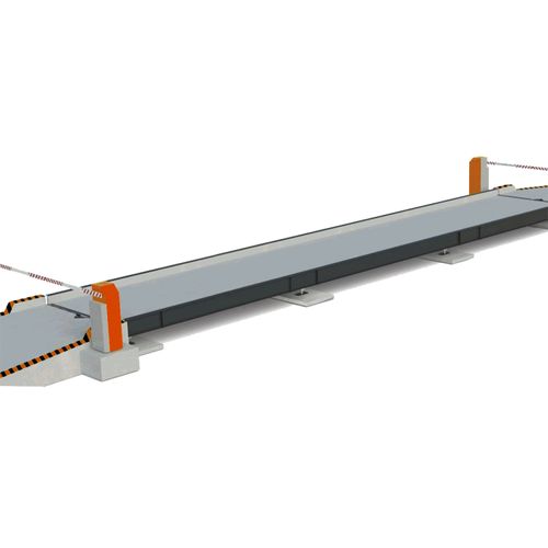 BALANCA RODOVIARIA DE CAMINHAO 120.000 KG (120 TONELADAS) 30 METROS SEMI EMBUTIDA EM VIGAS DE METAL BAIXO FLUXO