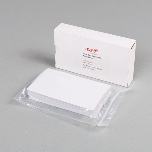 FILME DE SELAGEM AUTOADESIVO P/ MICROPLACAS DE PCR