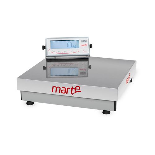 BALANCA DE PLATAFORMA 51KG 10G 50X50 INOX SEM COLUNA LS50 MARTE INMETRO