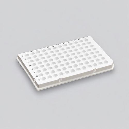 MICROPLACA DE PCR 96 POCOS BRANCA MEIA BORDA 0,1ML