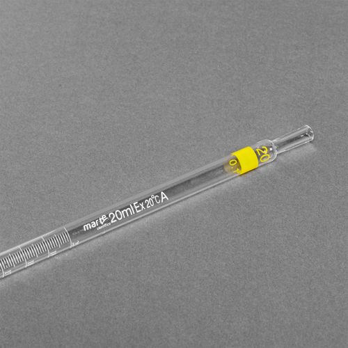 PIPETA SOROLOGICA GRADUADA DE VIDRO - 20ML