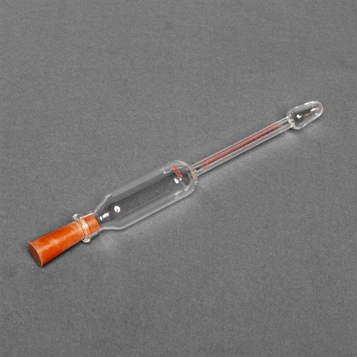 BUTIROMETRO DE VIDRO PARA LEITE - FAIXA 0 - 4