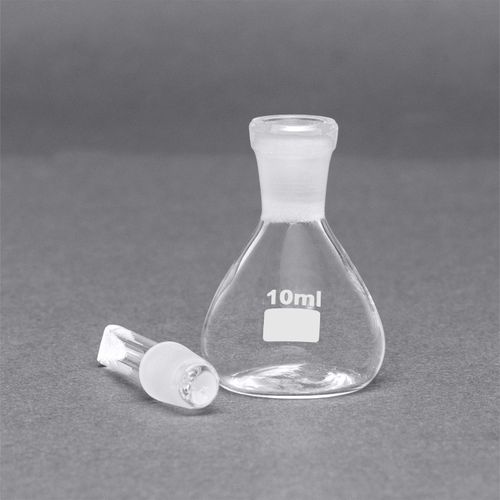 PICNOMETRO DE VIDRO GAY-LUSSAC S/ TERMOMETRO 10ML