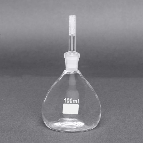 PICNOMETRO DE VIDRO GAY-LUSSAC S/ TERMOMETRO 100ML