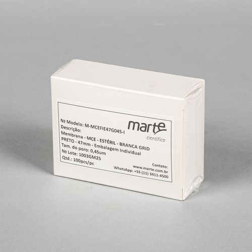 MEMBRANA FILTRANTE MCE HI EST QUAD IND 47MMX0,45UM
