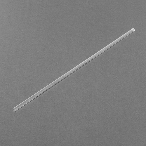 BASTAO DE VIDRO LAPIDADO PONTA POLIDA - 6X300MM