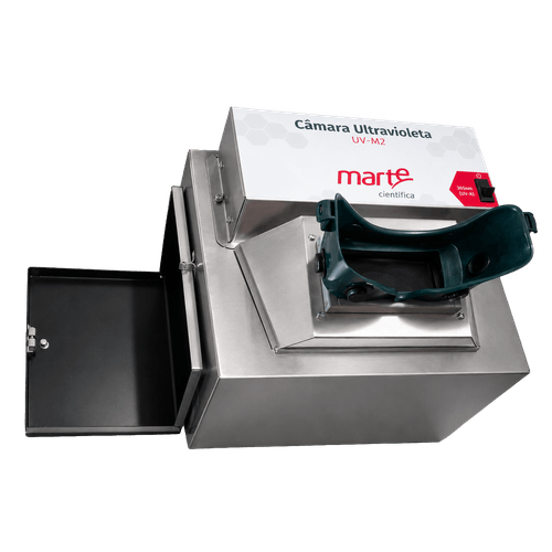 CAMARA UV CORTINA DE BORRACHA 1 LAMPADA UV