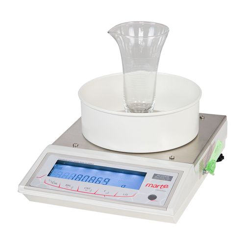 BALANCA SEMI ANALITICA 3 CASAS 0,001G 210G COM PROCESSADOR ESTATISTICO AD200FS MARTE INMETRO