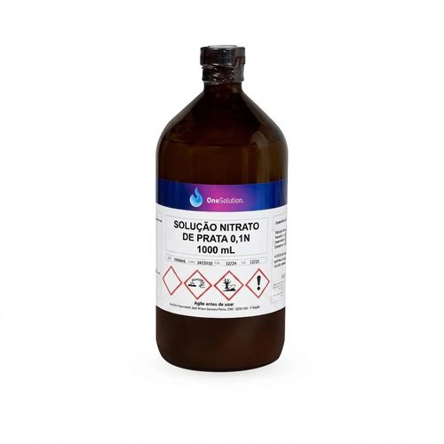 SOLUCAO NITRATO DE PRATA 0,1N 1000ML