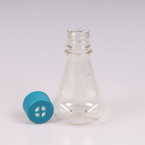 ERLENMEYER ESTERIL TAMPA VENT C/ DEFLETORES 250ML