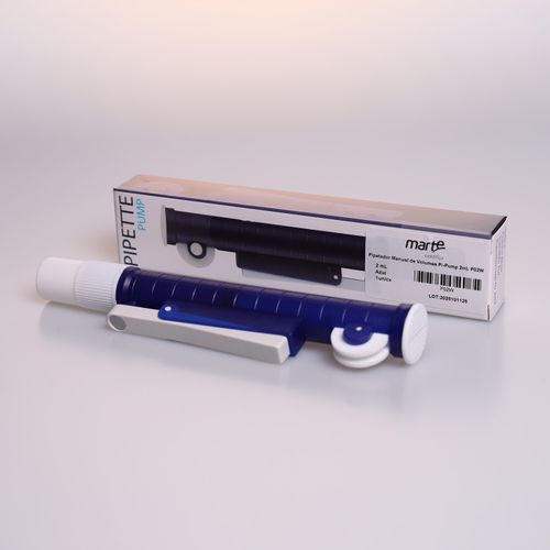PIPETADOR MANUAL DE VOLUMES PI-PUMP AZUL 2ML