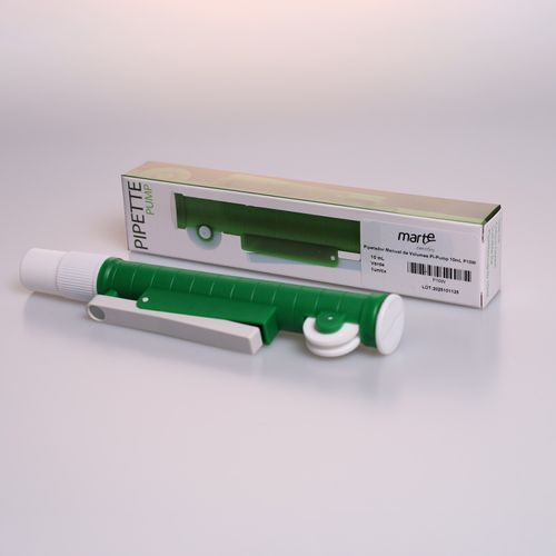 PIPETADOR MANUAL DE VOLUMES PI-PUMP VERDE 10ML