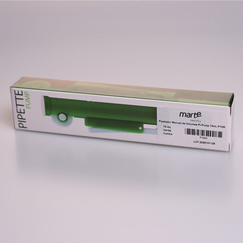 PIPETADOR MANUAL DE VOLUMES PI-PUMP VERDE 10ML