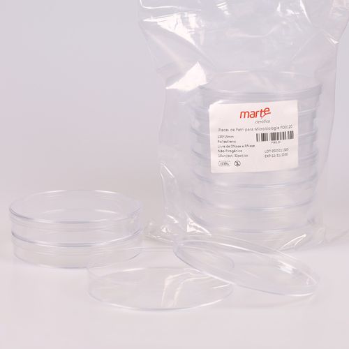 PLACA DE PETRI ESTERIL DE PLASTICO 120X15MM