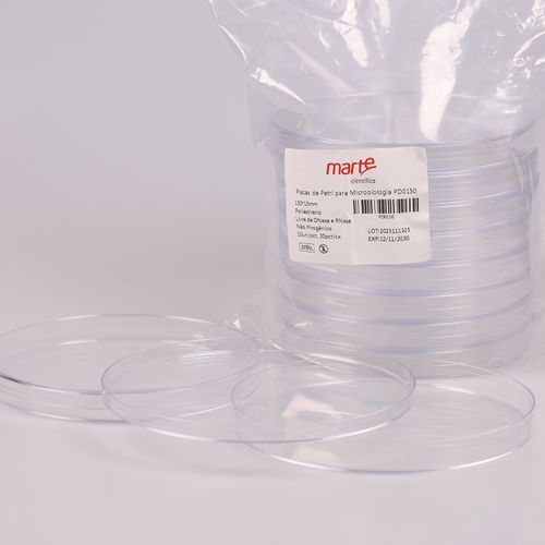 PLACA DE PETRI ESTERIL DE PLASTICO 150X15MM