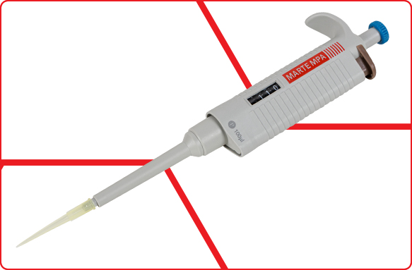 Manual Micropipeta Autoclavável - 100 μL (MPA- 100)